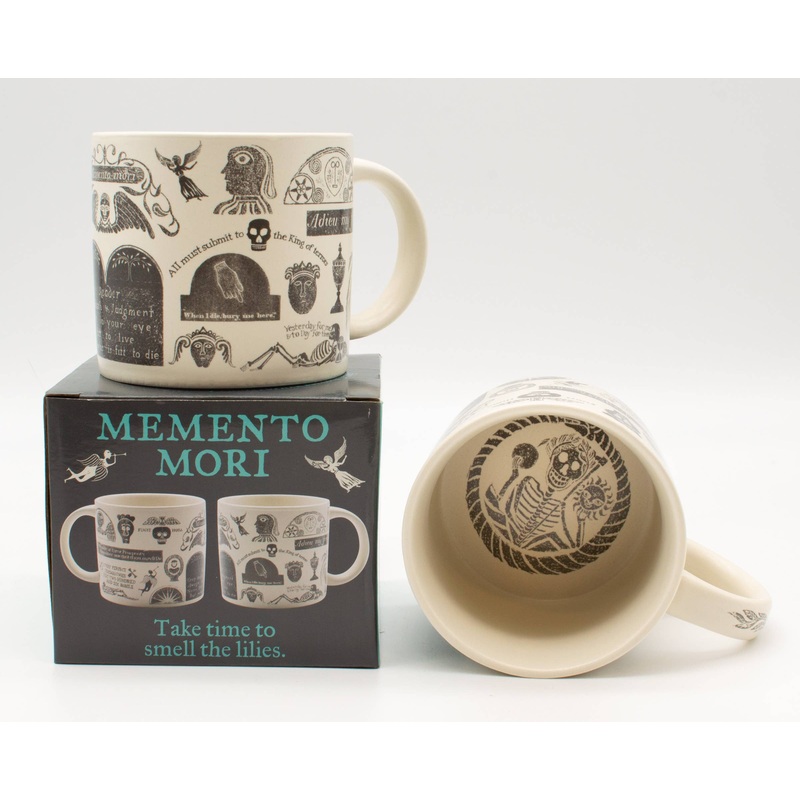 Unemployed Philosophers Guild – Memento Mori Coffee Mug