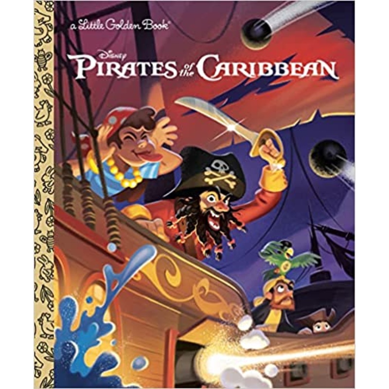 Pirates of the Caribbean (Disney Classic) (Little Golden Book)