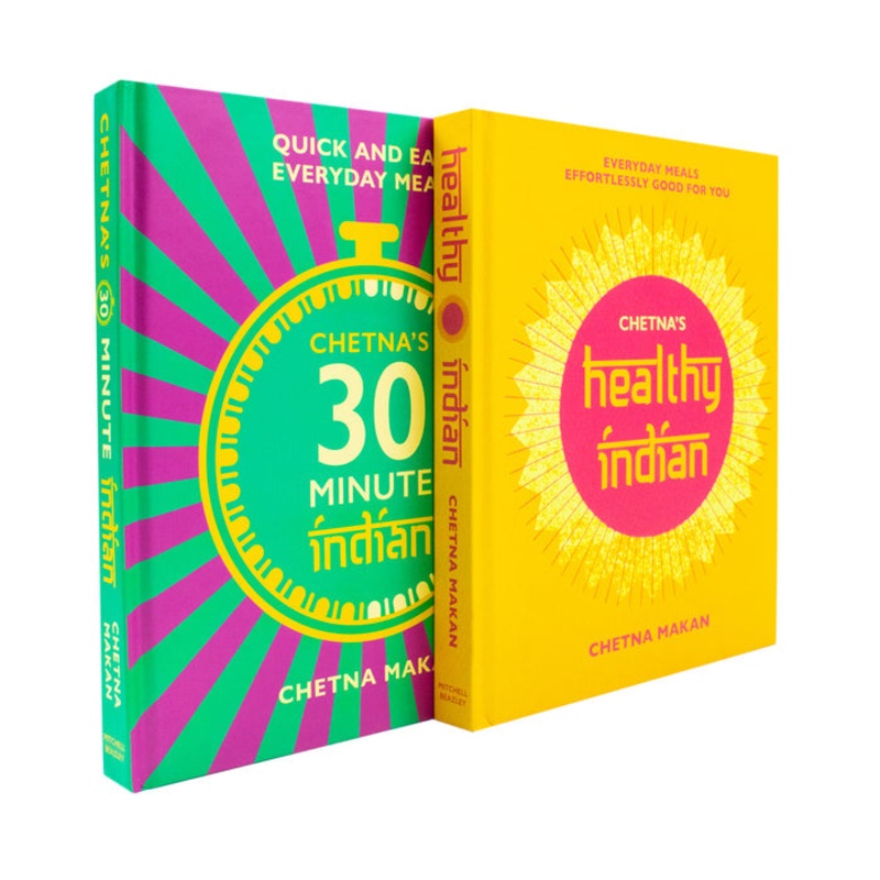 Chetna Makan Collection 2 Books Set (Chetna’s Healthy Indian, Chetna’s 30-minute Indian)