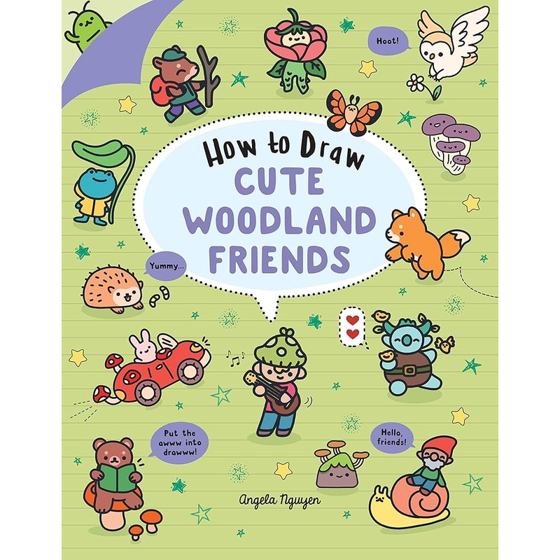 How to Draw Cute Woodland Friends (Volume 8) (Draw Cute Stuff)
