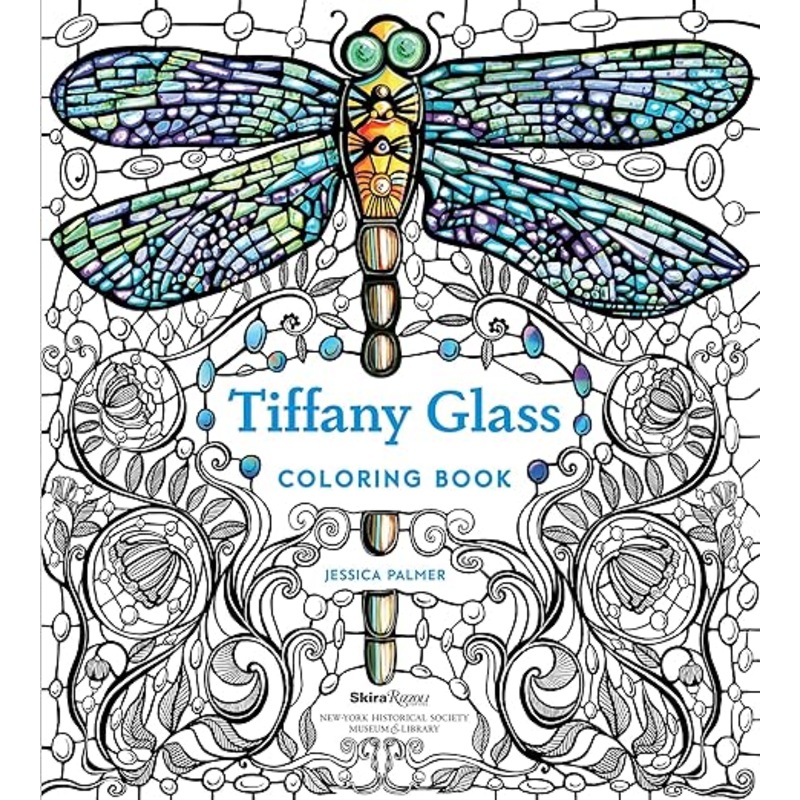 Tiffany Glass Coloring Book
