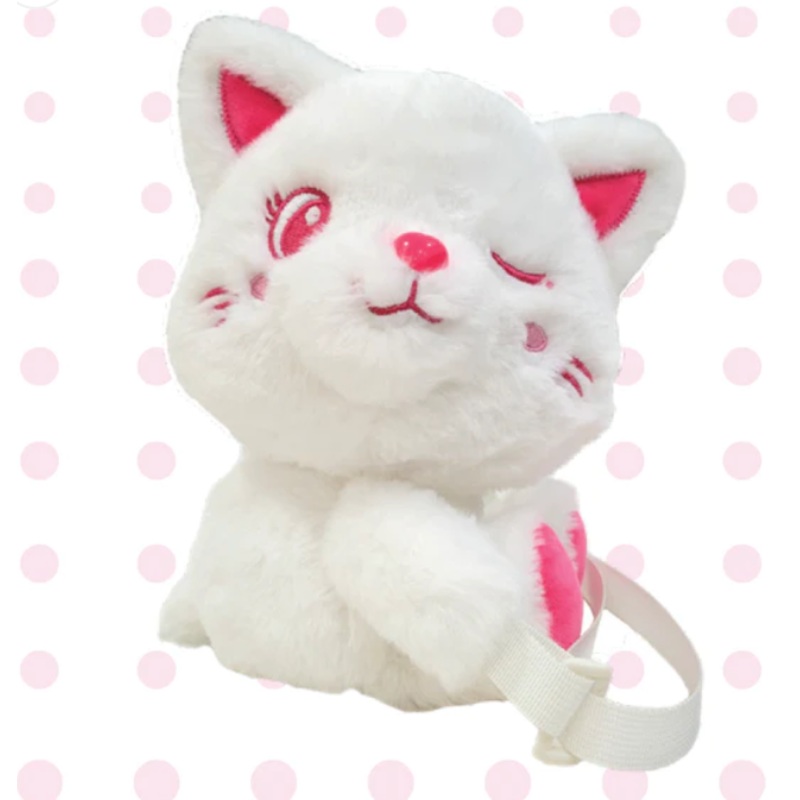 Fluffy Kitty Plush Crossbody