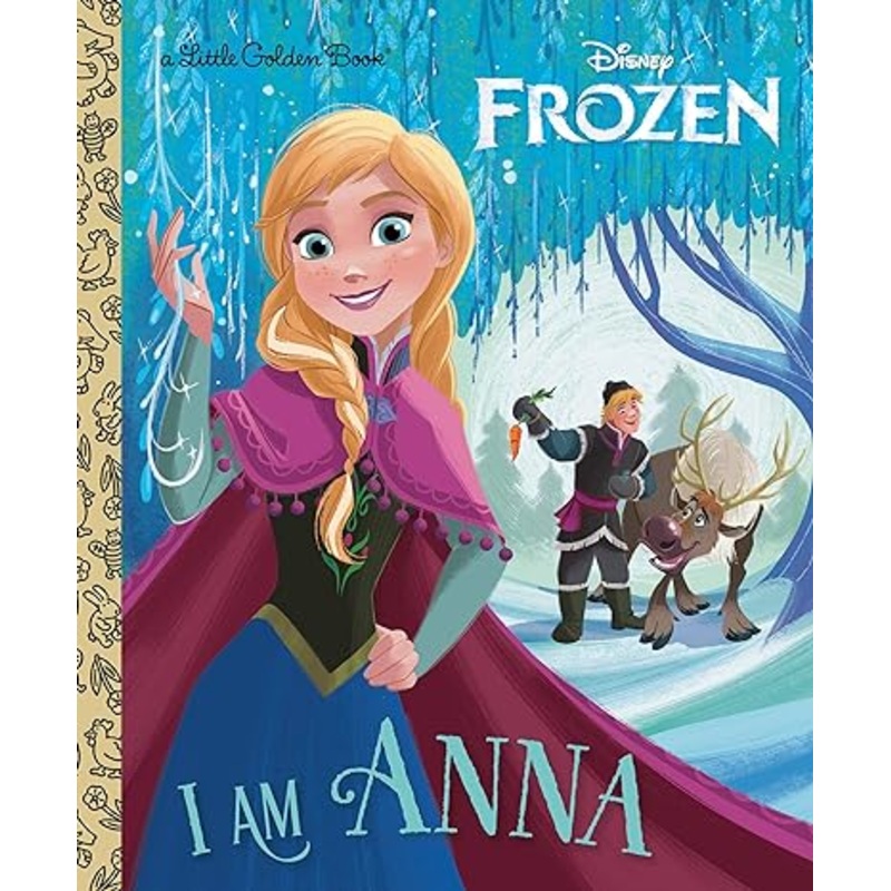 I Am Anna (Disney Frozen) (Little Golden Book)