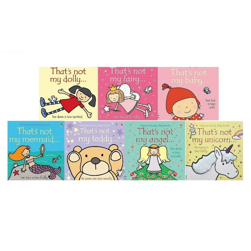 That’s Not My Girls Collection 7 Books Set, Fairy, Teddy, Angel, Dolly