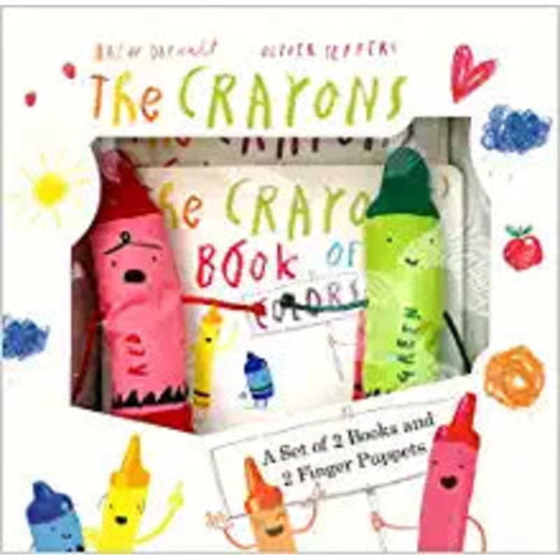 The Crayons: A Set of Books and Finger Puppets