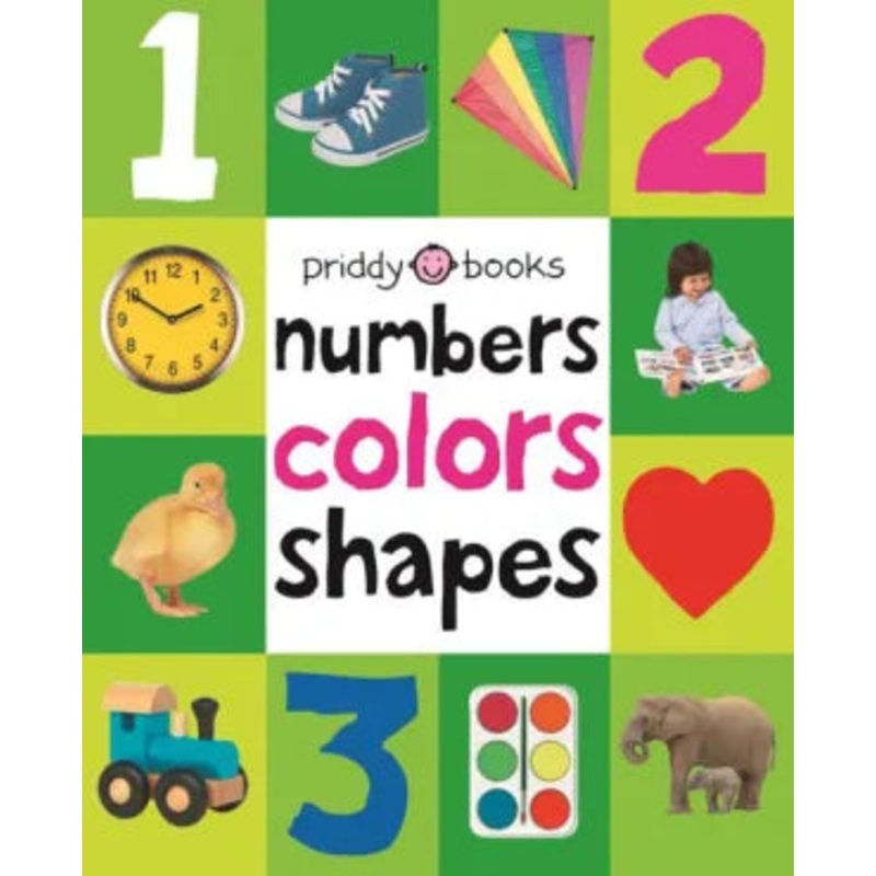 First 100 Padded: Numbers, Colors, Shapes Board Book