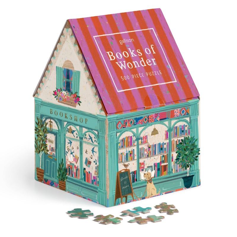Puzzle – Books of Wonder 500 Piece House