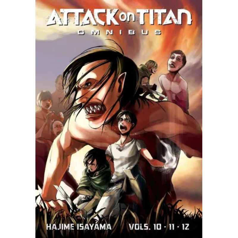 Attack on Titan Omnibus 4 (Vol. 10-12) Paperback