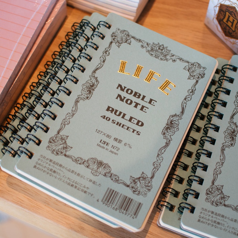 Life Noble Note Mini Ring Notebook (Ruled)
