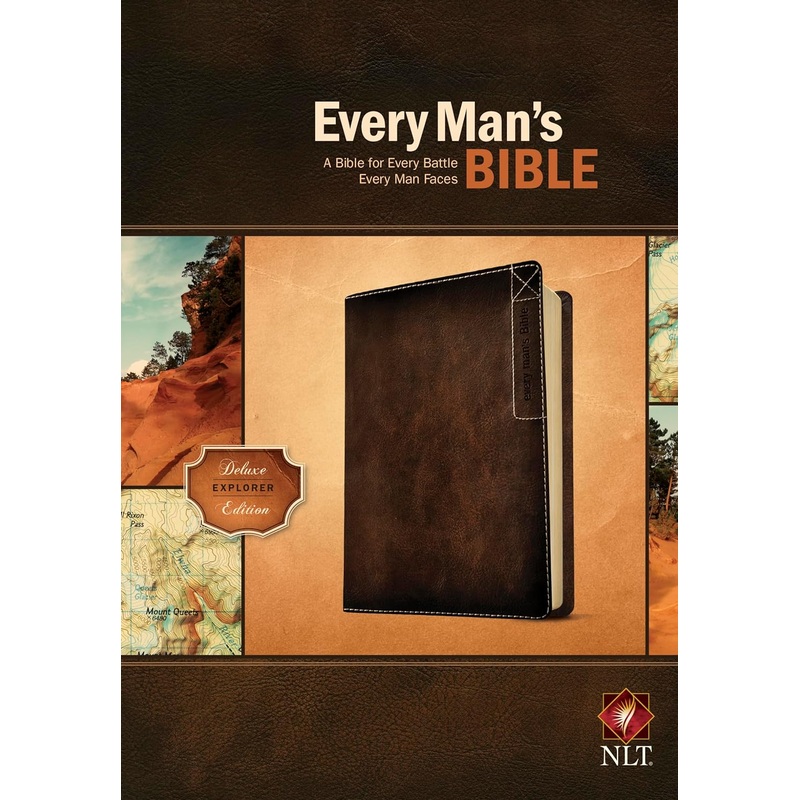 Every Man’s Bible-NLT Deluxe Explorer Imitation Leather