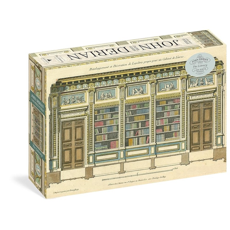 John Derian Paper Goods: The Library 1,000-Piece Puzzle (Artisan Puzzle)