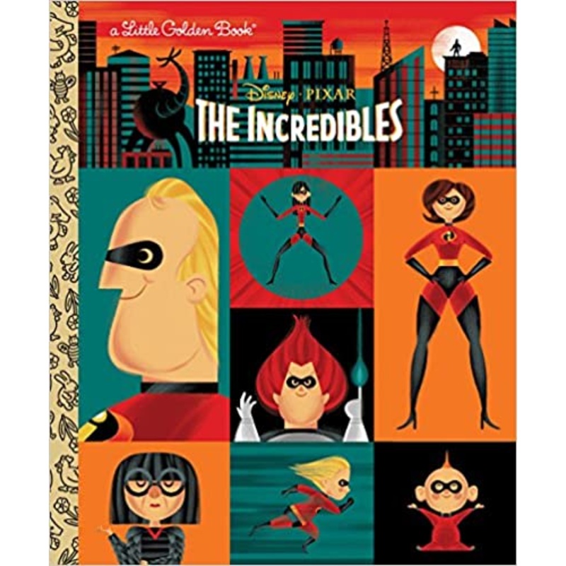 The Incredibles (Disney/Pixar The Incredibles) (Little Golden Book)