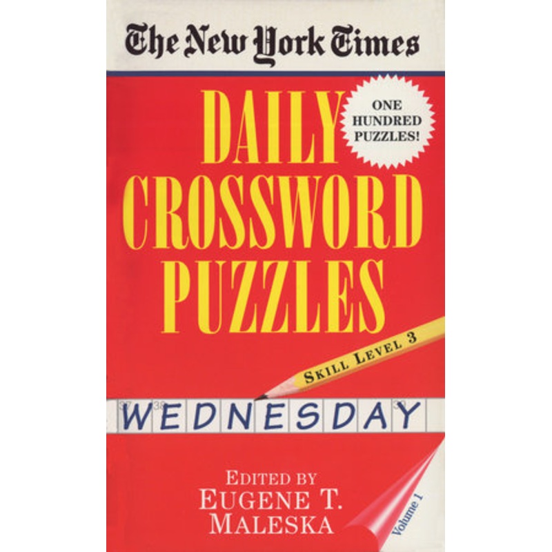The NYT Daily Crossword Puzzles: Wednesday, Vol. 1