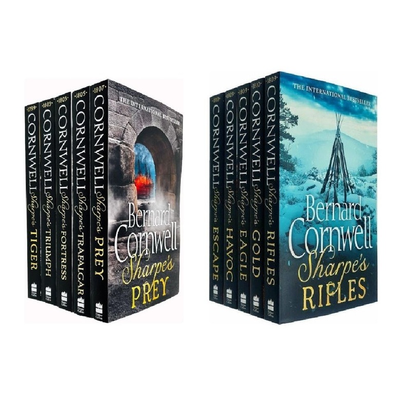 Bernard Cornwell Richard Sharpe Series 1 To 10 – 10 Books Set