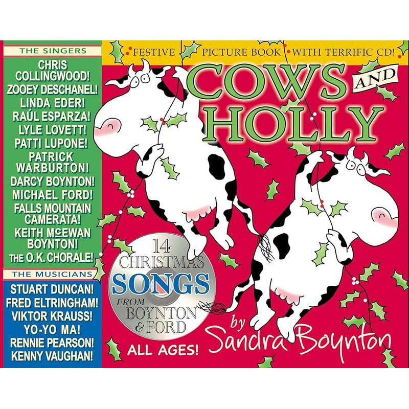 Cows and Holly by Sandra Boynton