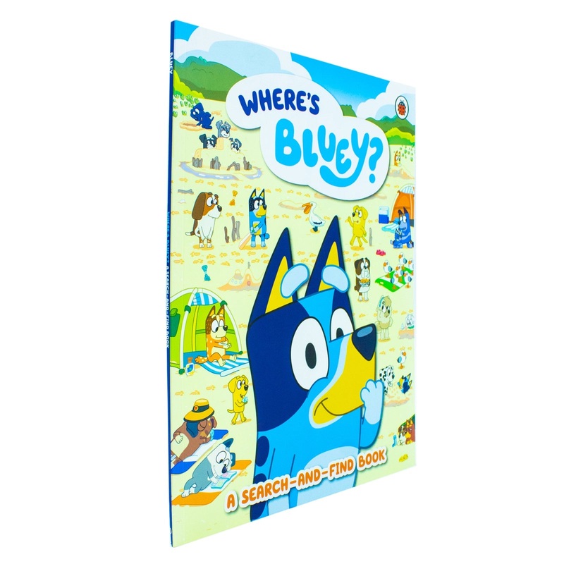Discover Bluey in Where’s Bluey?, A Fun Paperback Search-and-Find Book for Kids Aged 3-5 Years By Bluey