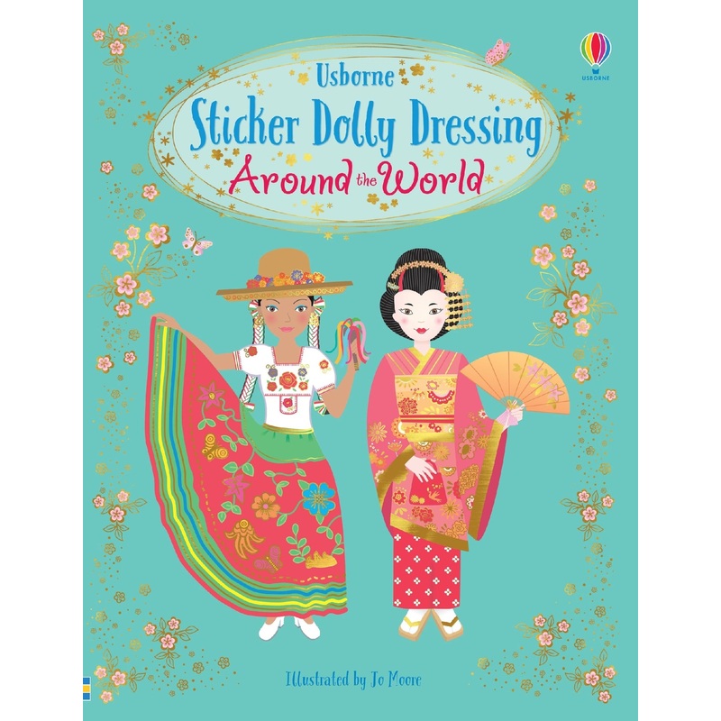 Sticker Dolly Dressing Around The World
