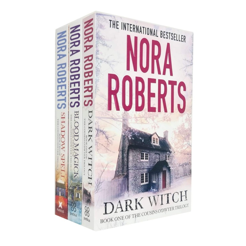 The Cousins O’Dwyer Trilogy 3-Book Set by Nora Roberts  Dark Witch, Shadow Spell, Blood Magick  Fantasy, Witchcraft, Magic, Mystery, Adventure