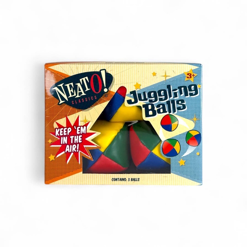 Toysmith – Neato! Juggling Balls Sets- Retro Classic, vintage toys