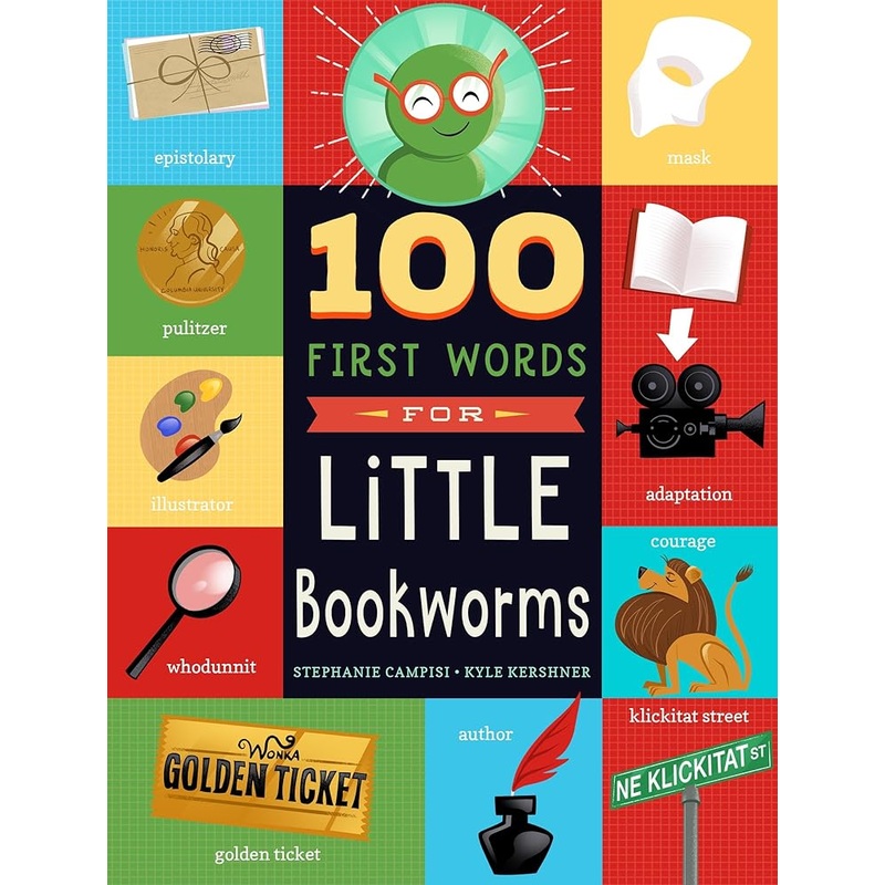 100 First Words for Little Bookworms