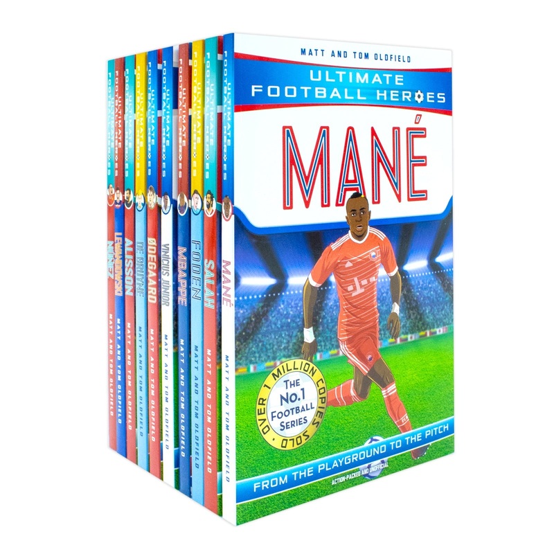 The Ultimate Football Heroes Book Set Series 2: 10 Iconic Player Stories (Suarez, Salah, Mbapp, Mane, Kante, Alisson& More!