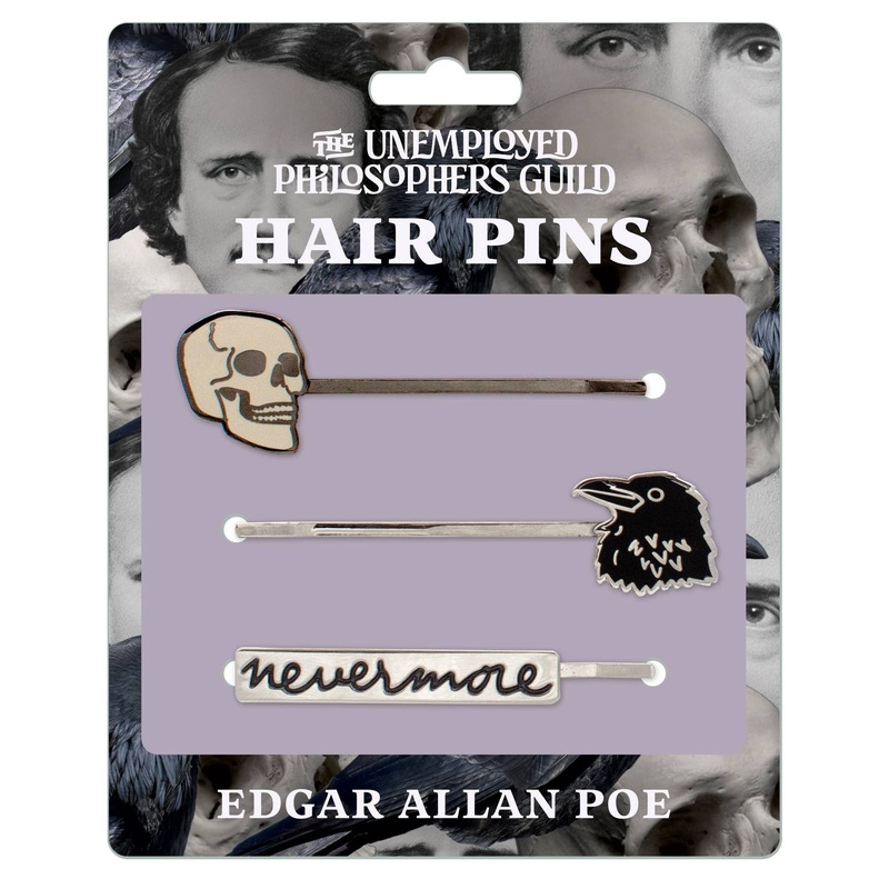 Unemployed Philosophers Guild – Edgar Allan Poe Hair Pins