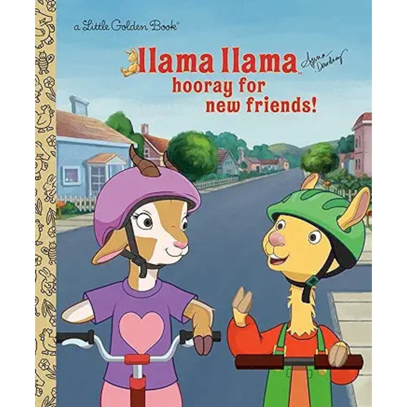 Llama Llama Hooray for New Friends! (Little Golden Book)