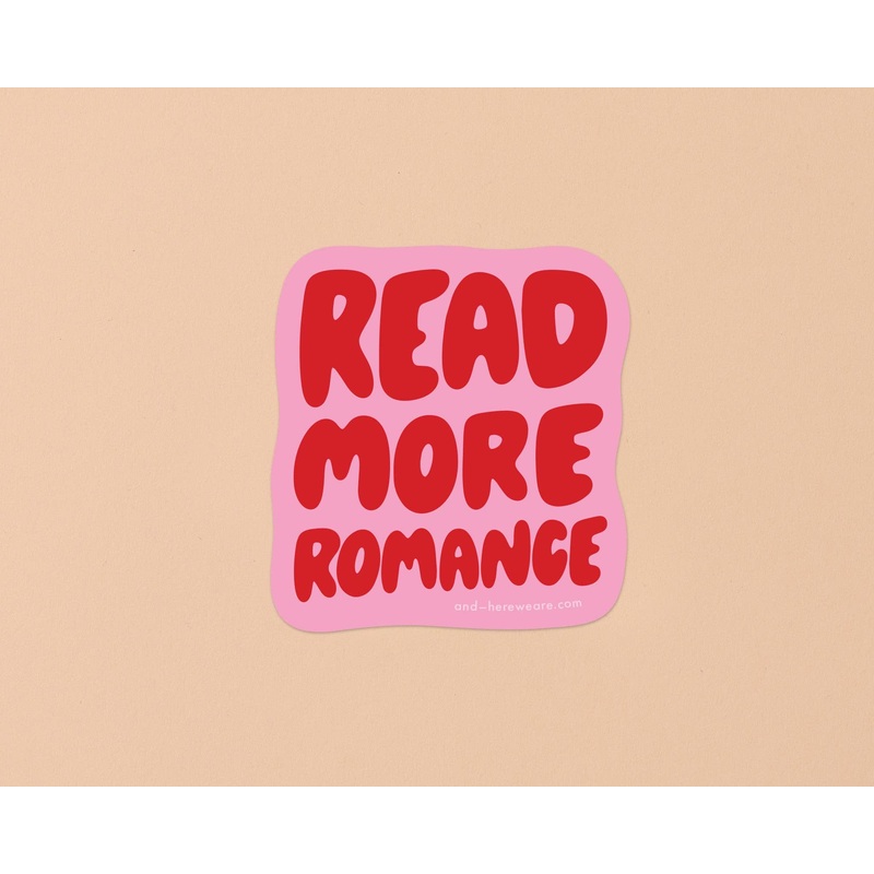 Read More Romance Vinyl Sticker