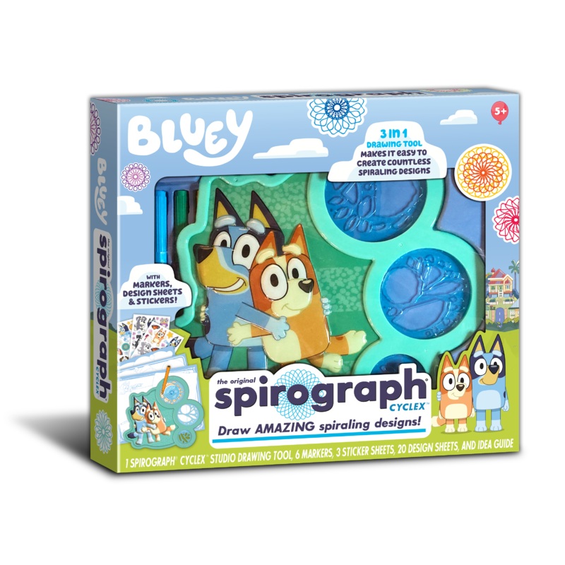 Spirograph Studio Bluey