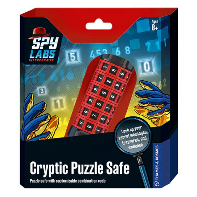 Spy Labs: Cryptic Puzzle Safe