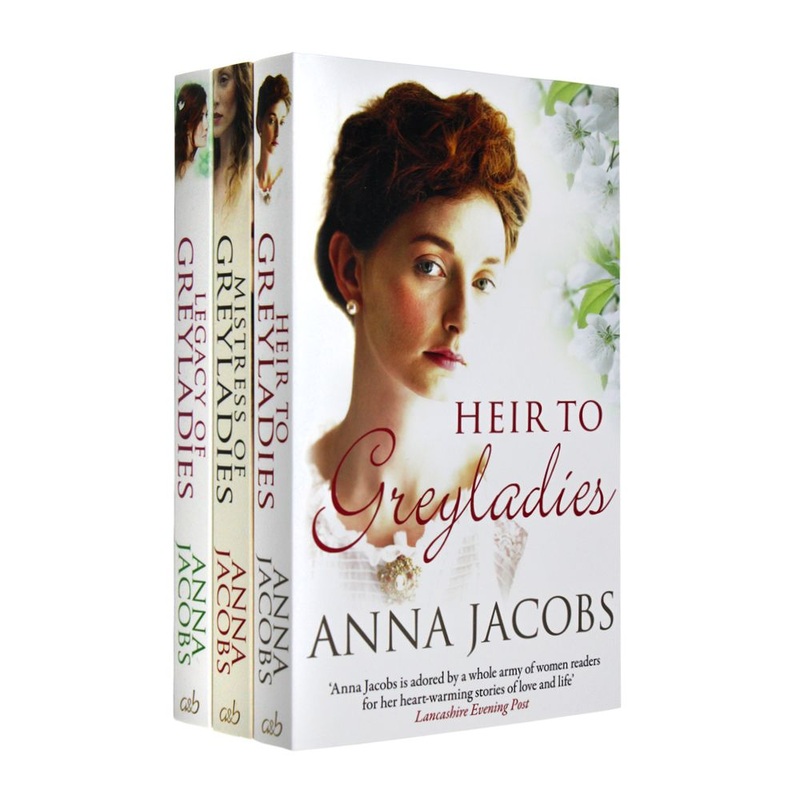 Anna Jacobs Greyladies Series 3 Books Set Collection Pack: Heir to Greyladies & More  Captivating Historical Fiction for Fans of Heartfelt Stories