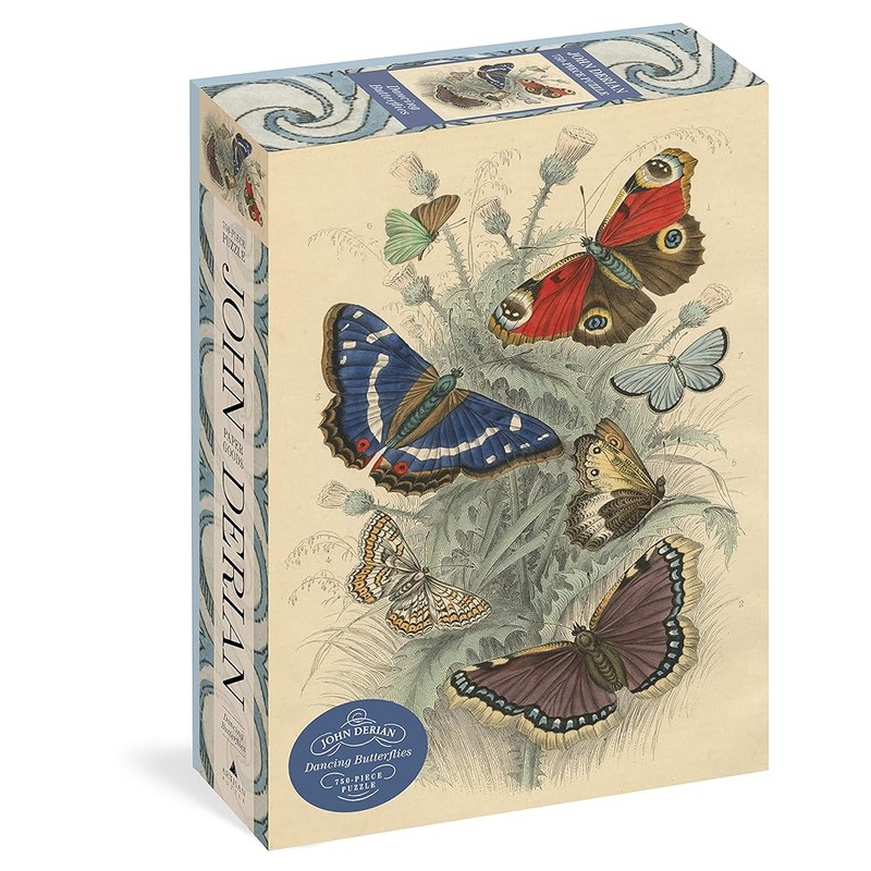 John Derian Paper Goods: Dancing Butterflies 750-Piece Puzzle (Artisan Puzzle)