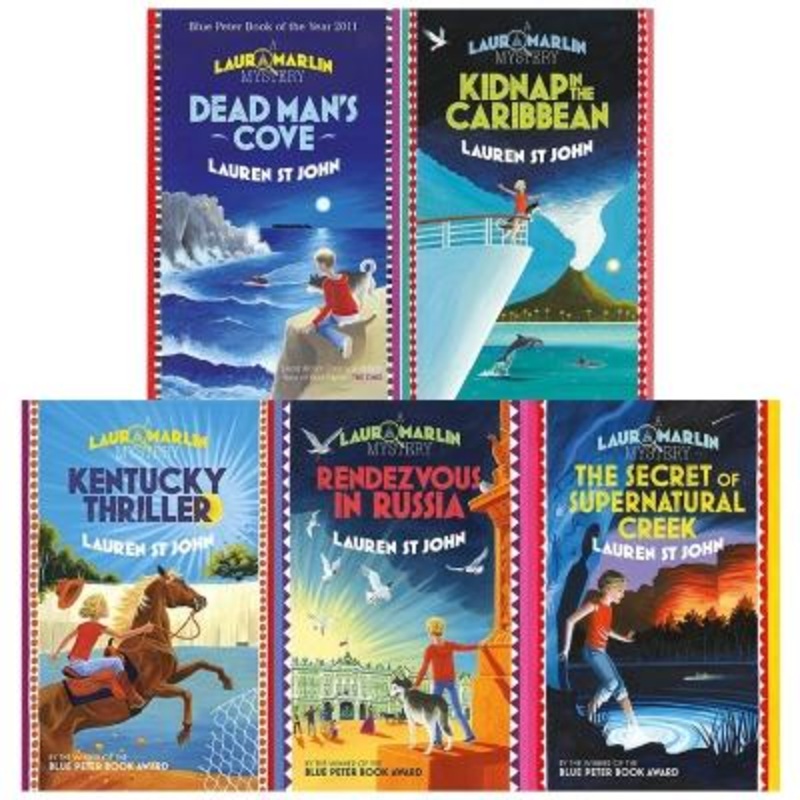 Laura Marlin Mysteries Series 5 Books Collection Set – Rendezvous In Russia Kidnap In The Caribbea..