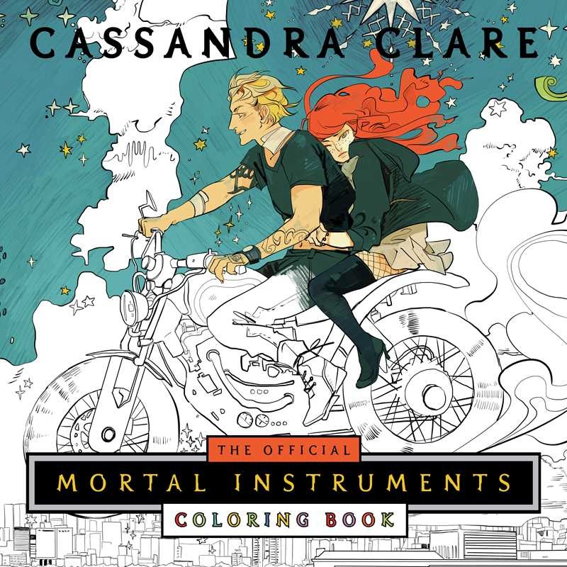 Coloring Book – Official Mortal Instruments by Cassandra Clare