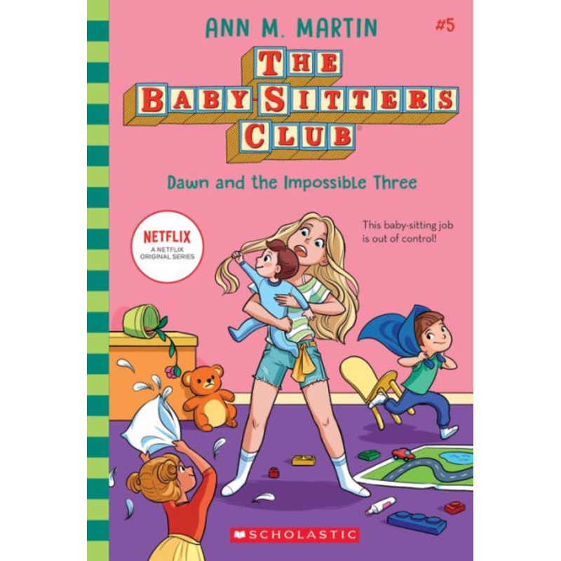 Dawn and the Impossible Three (the Baby-Sitters Club #5) Paperback