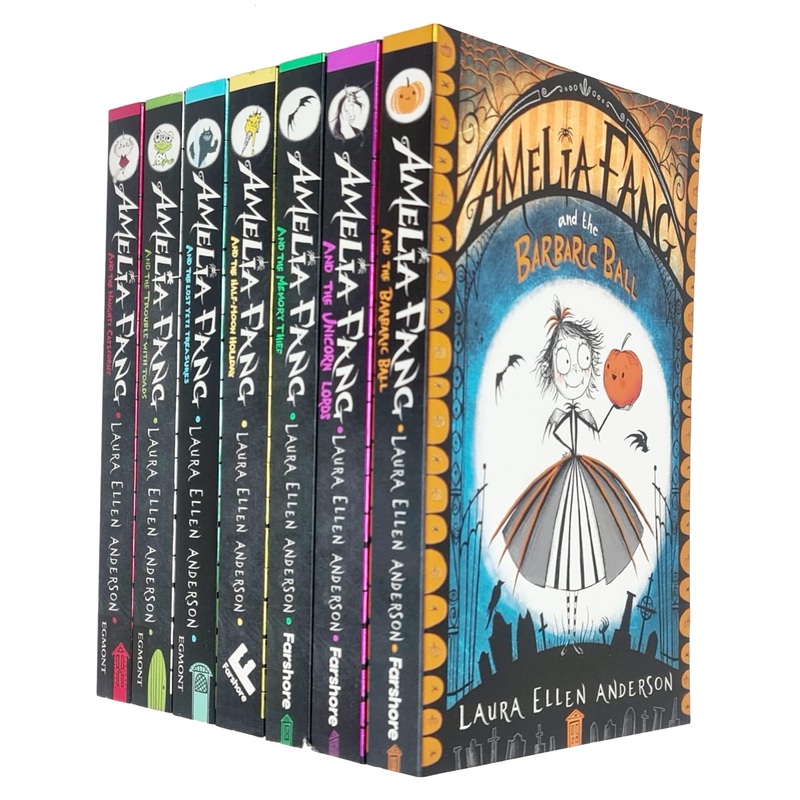The Amelia Fang 7 Books Collection Set By Laura Ellen Anderson