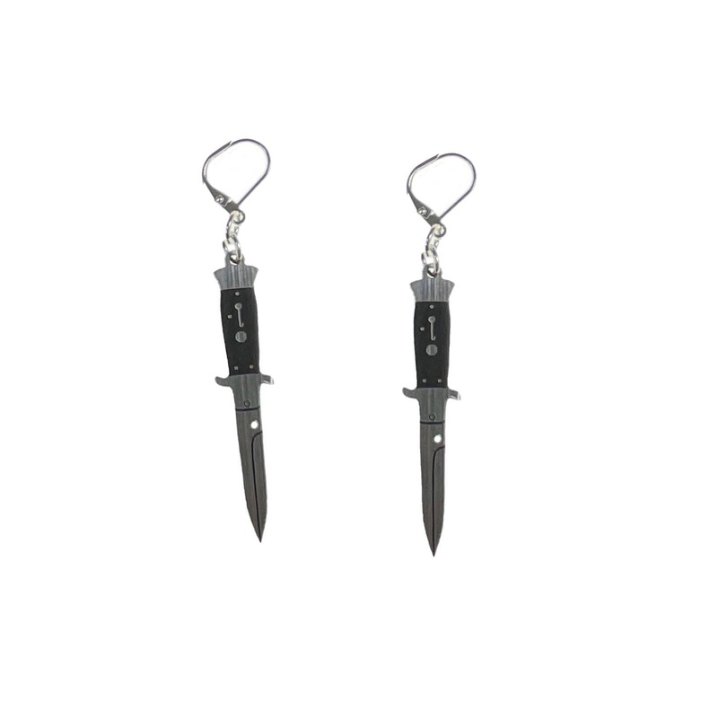 Vinca – Switchblade Hook Earrings