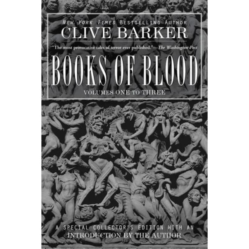 Clive Barker’s Books of Blood 1-3 Paperback