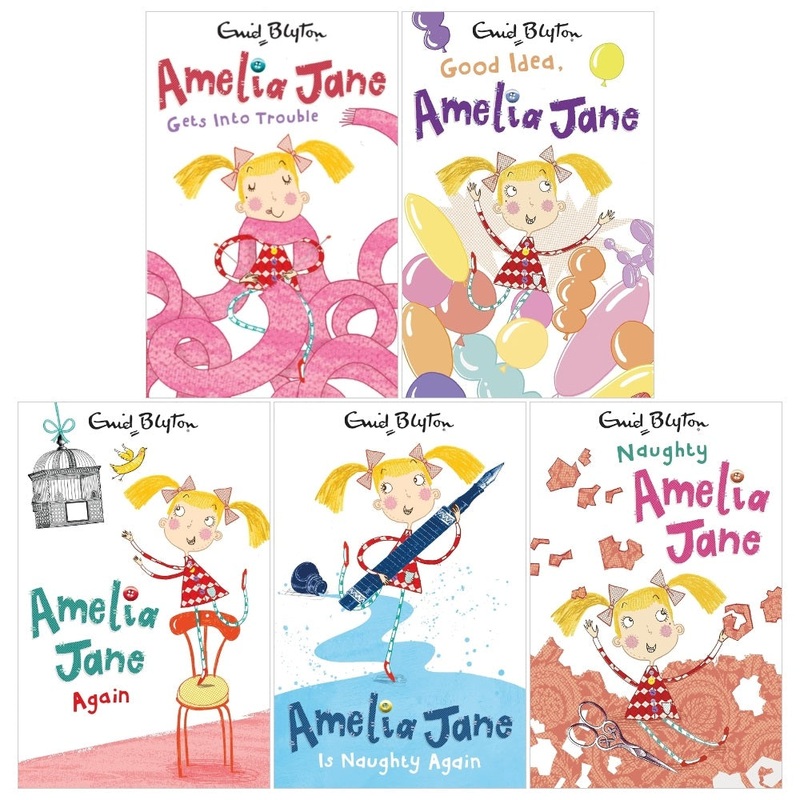 Amelia Jane By Enid Blyton – 5 Books Set