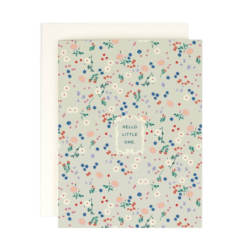 Hello Little One – Baby Card