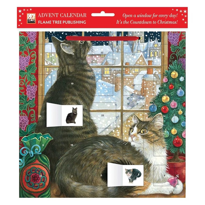 Ivory Cats: Christmas Window Advent Calendar