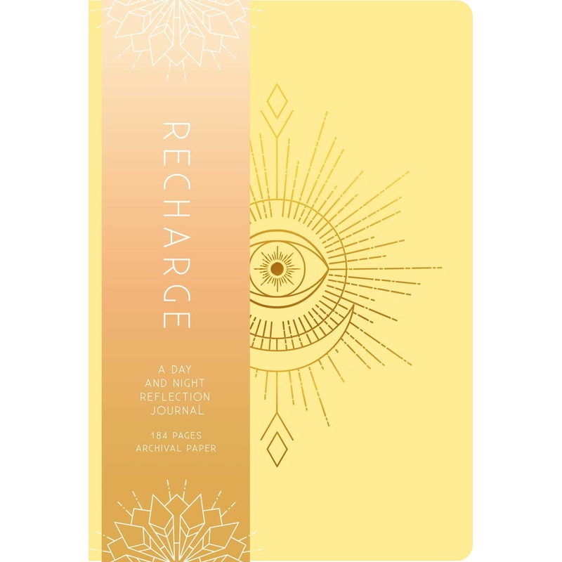 Recharge : A Day and Night Reflection Journal (90 Days)
