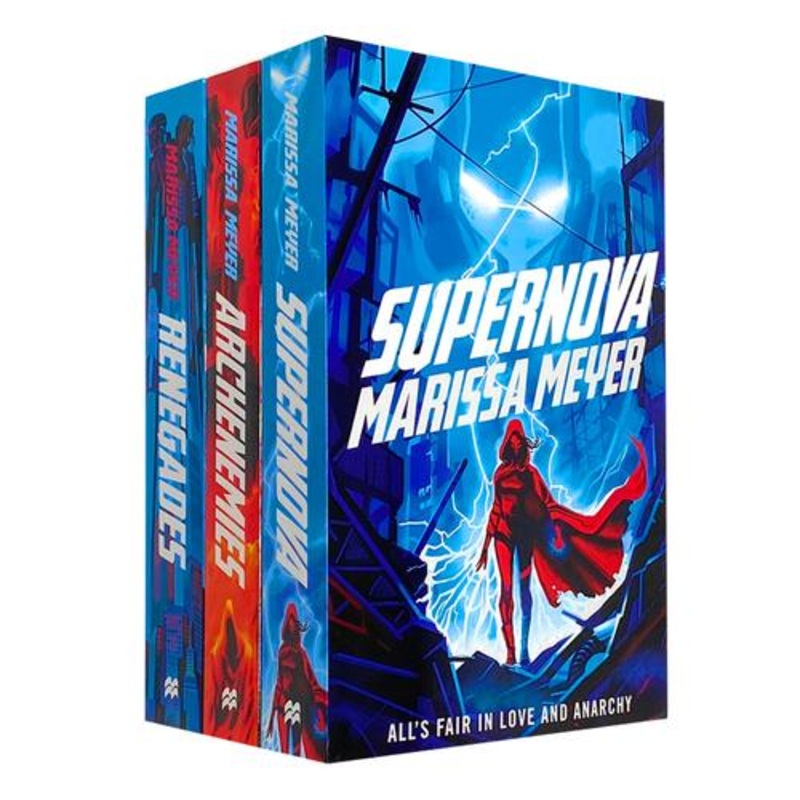 Renegades Series 3 Books Collection Set by Marissa Meyer – Renegades, Archenemies, Supernova
