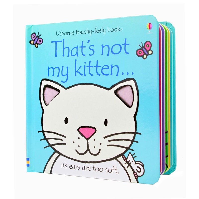 That’s Not My Kitten, A Touchy Feely Board Book by Fiona Watt for Interactive Storytime, Perfect for Children Aged 0-5 Years