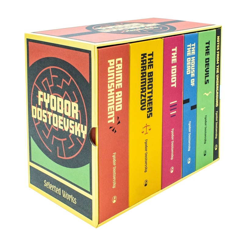 Fyodor Dostoevsky Complete Collection | 6-Book Box Set  Classic literature, Russian fiction, philosophy, timeless novels, must-read for book lovers