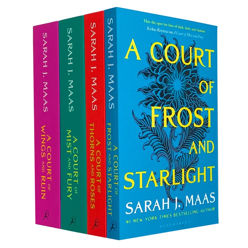 Sarah J. Maas 4 Books Collection Set A Court of Thorns and Roses Series