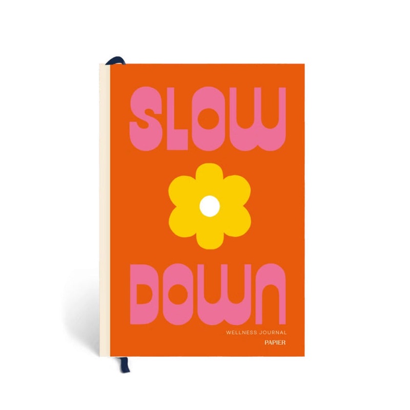 Papier – Slow Down – Hardcover Notebook – A5 – Wellness
