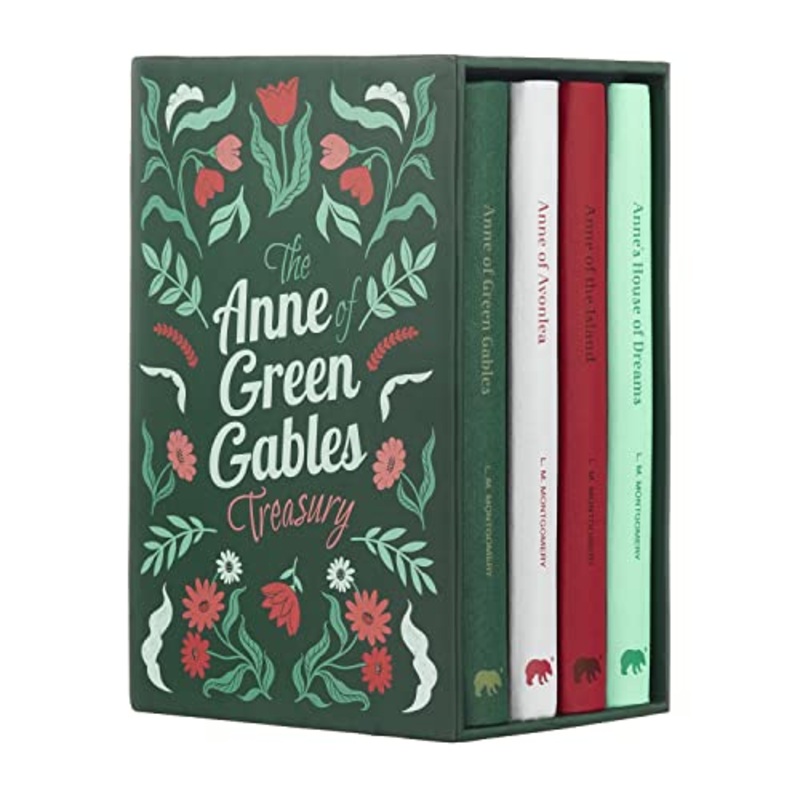 The Anne of Green Gables Treasury: Deluxe 4-Book Boxed Set by L. M. Montgomery  Classic Children’s Literature, Timeless Stories & Adventure