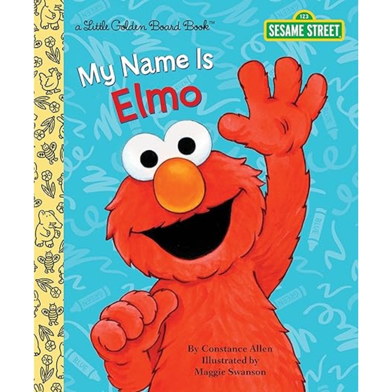 My Name Is Elmo (Sesame Street) (Little Golden Book