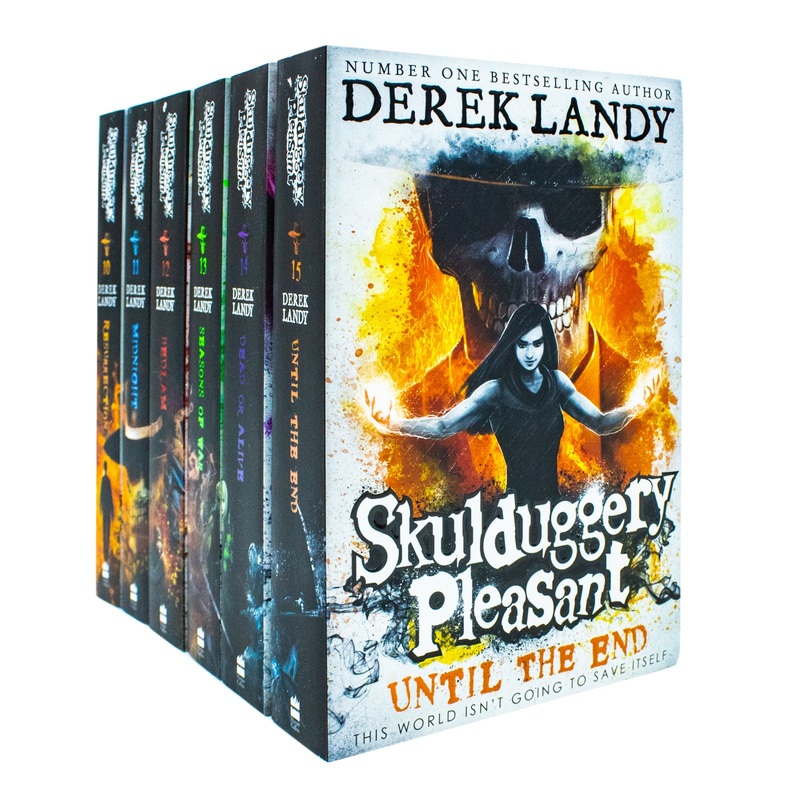Skulduggery Pleasant Series 6 Books Collection Set by Derek Landy (Book 10 – 15)